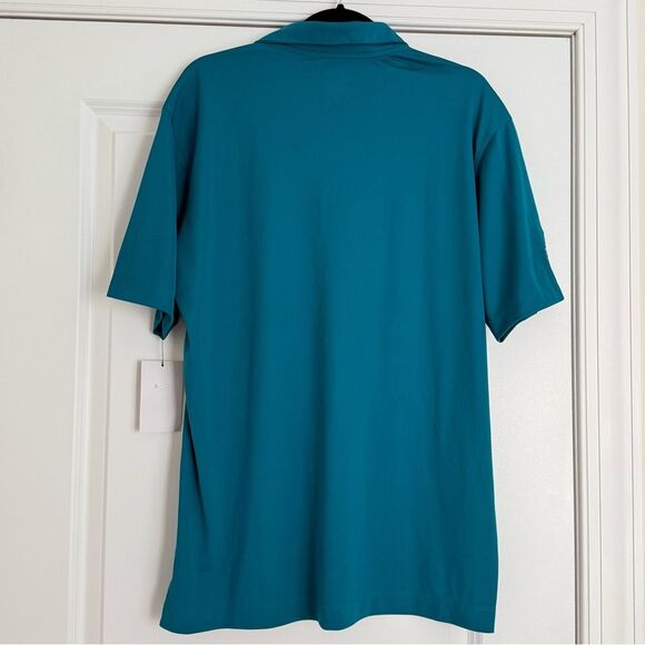 Nike Men's Teal Polo Shirt - Picture 5 of 6